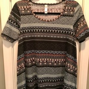 Lularoe Aztec/Tribal Perfect-T - NWOT